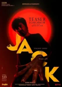 Jack 2025 Hindi + Telugu South Movie HD Jack 2025 Hindi + Telugu South Movie HD